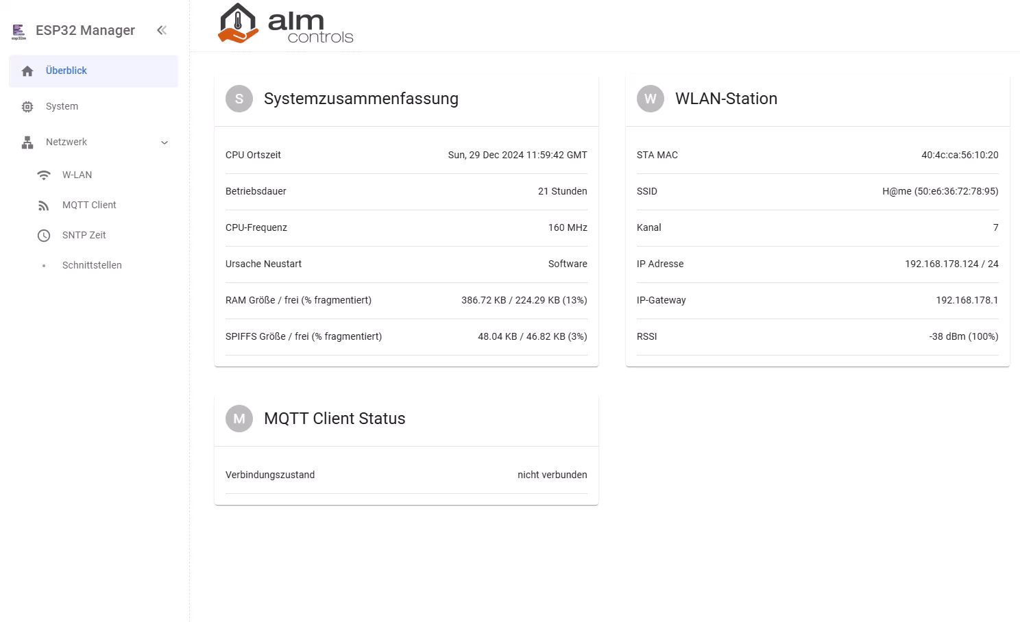 Digital Thermostat X2 Hostname